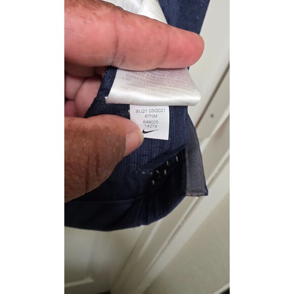 Nike NFL Seahawks #56 Brooks On Field Jersey Size M Navy 100% Polyester Mens App - Picture 7 of 8